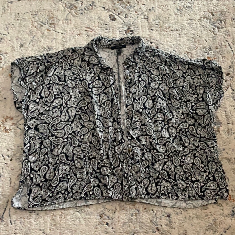 Button down pattern shirt